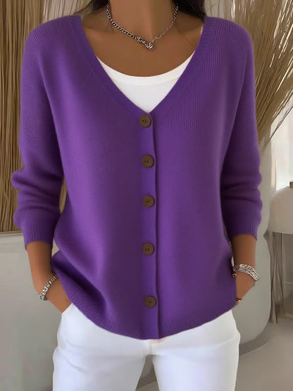 Women's Casual Autumn Knitted Cardigan artswardrobe