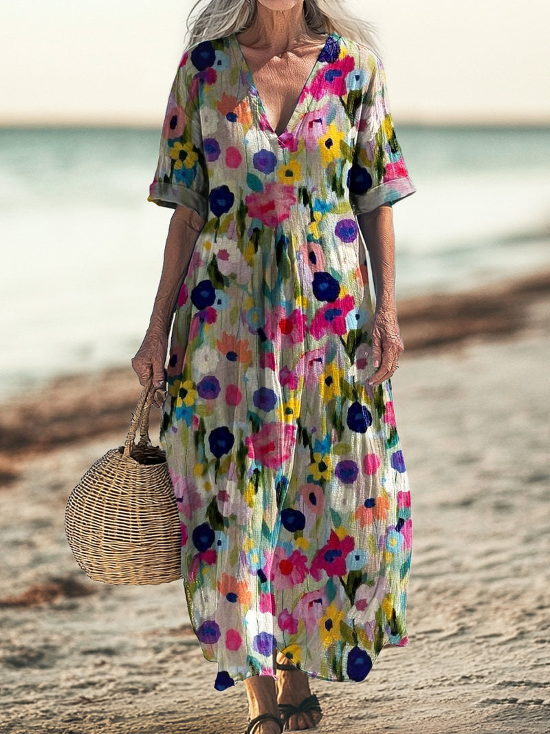 Vestito dal design curato