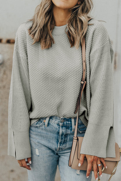 Maglione dal design curato