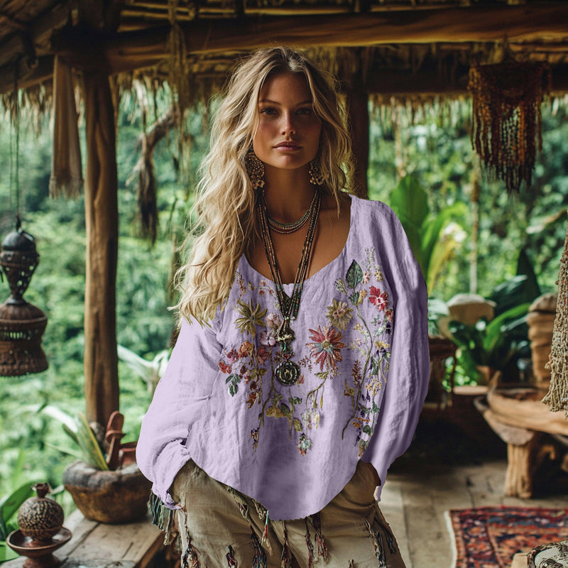 Camicetta in stile vintage senza tempo