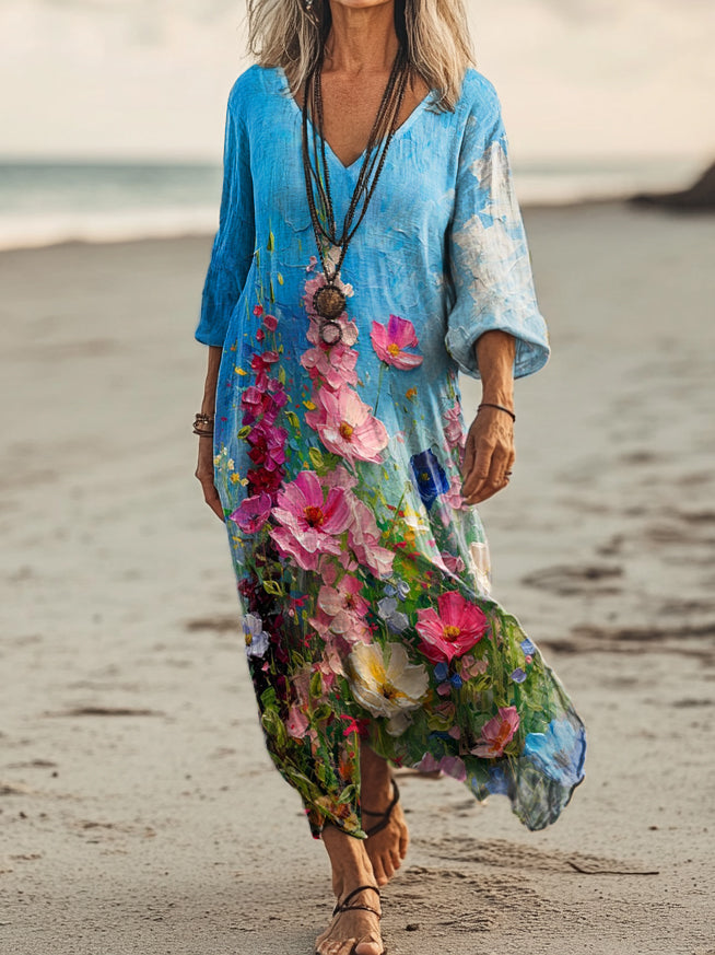 Vestito dal design curato