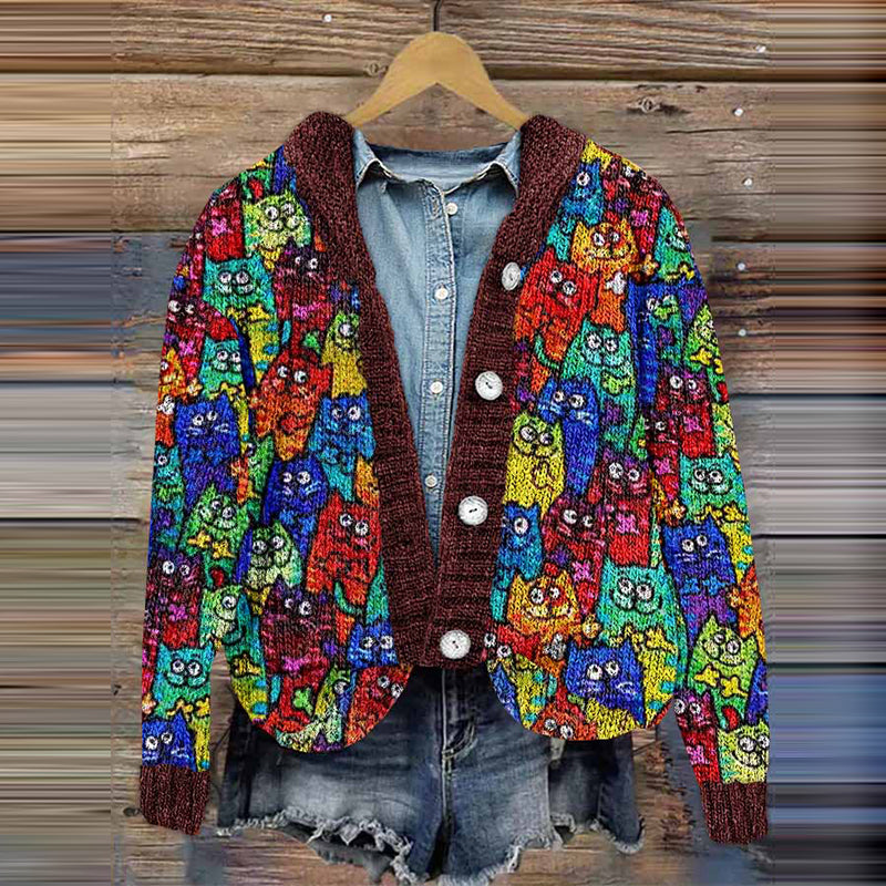 Cardigan ispirato al vintage