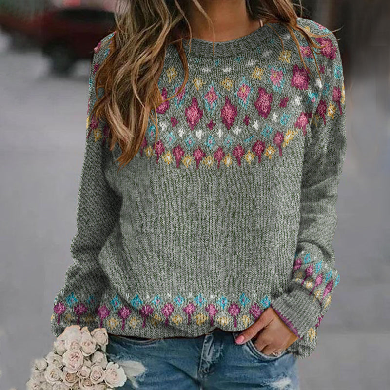 Maglione dal design curato