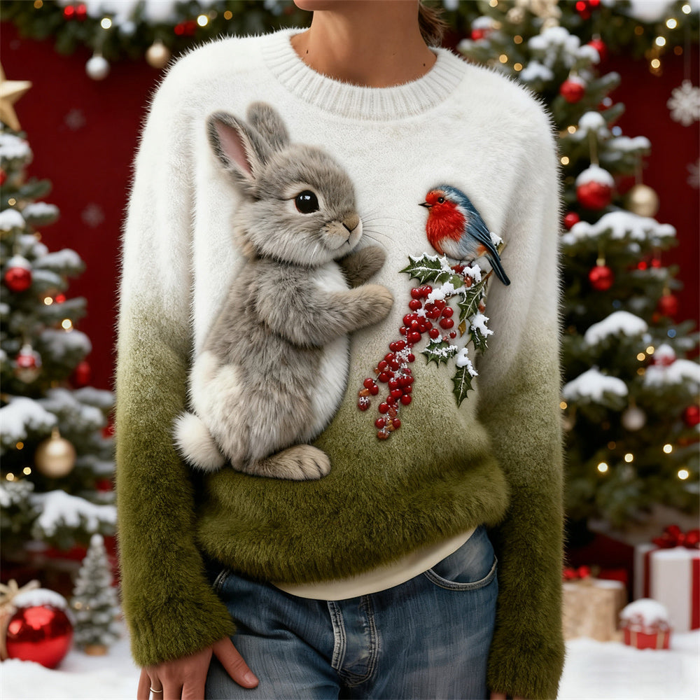 Maglione dal design curato
