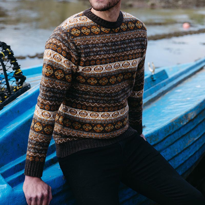 Maglione in stile vintage senza tempo