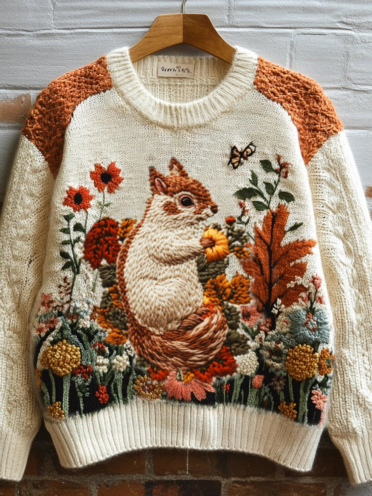 Maglione in stile vintage senza tempo