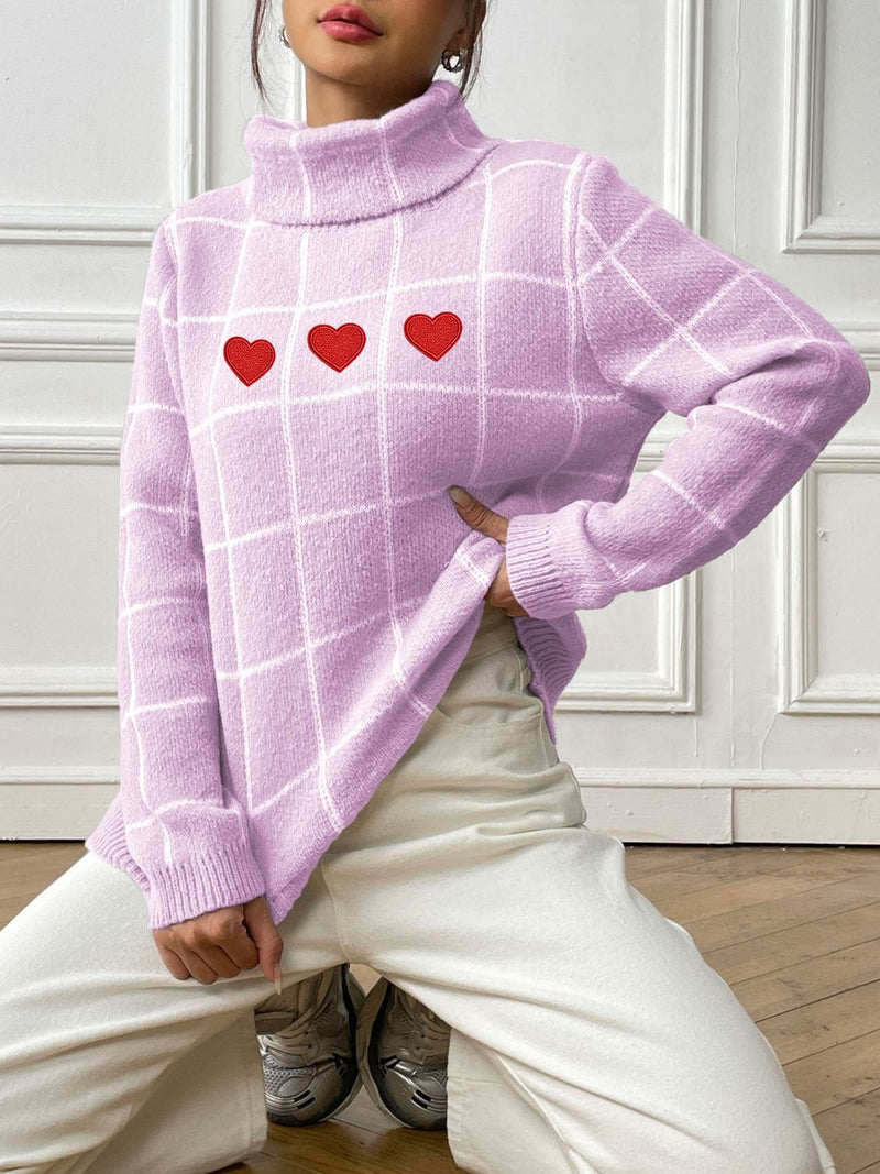 Maglione dal design curato