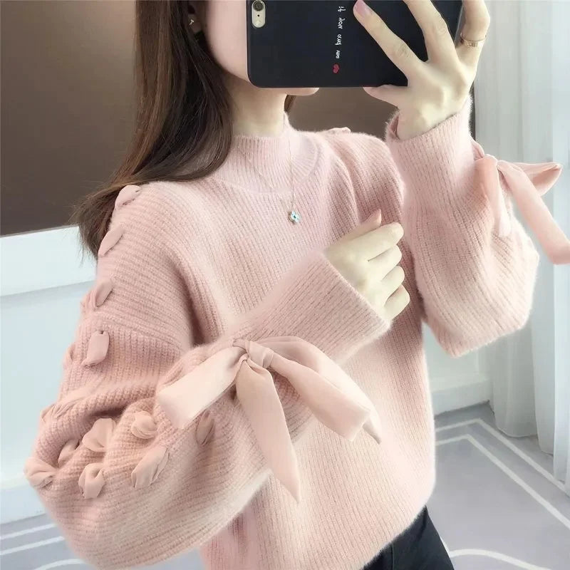 Maglione dal design curato