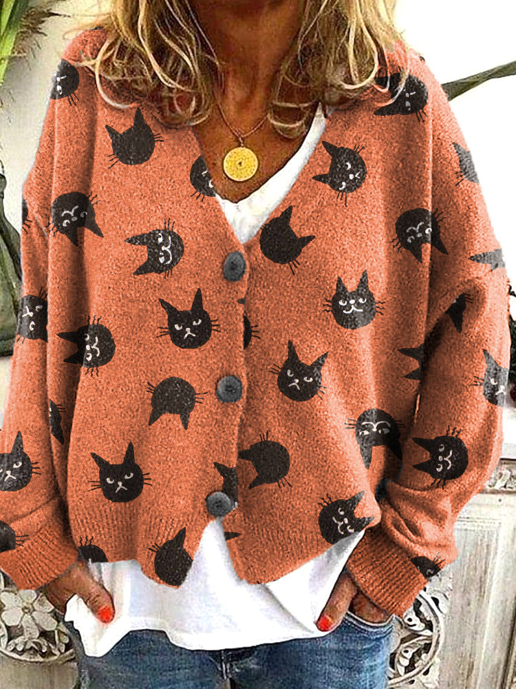 Cardigan dal design curato