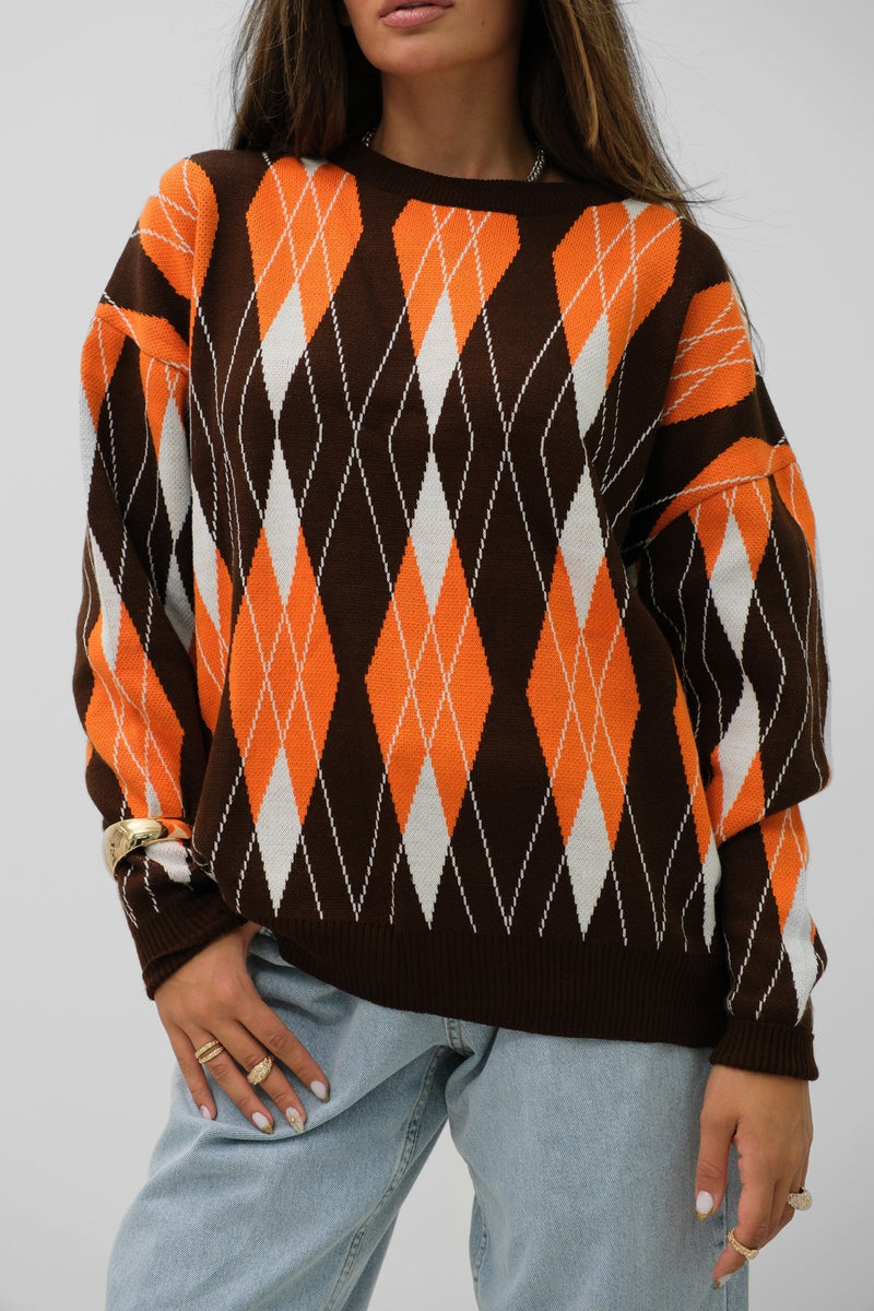 Maglione splendidamente realizzato
