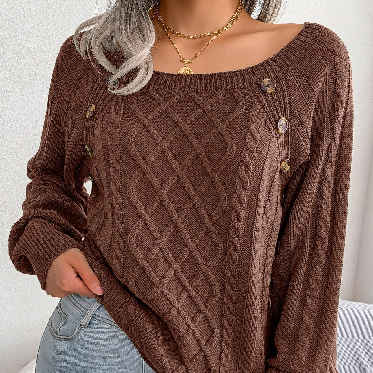 Maglione in stile vintage senza tempo