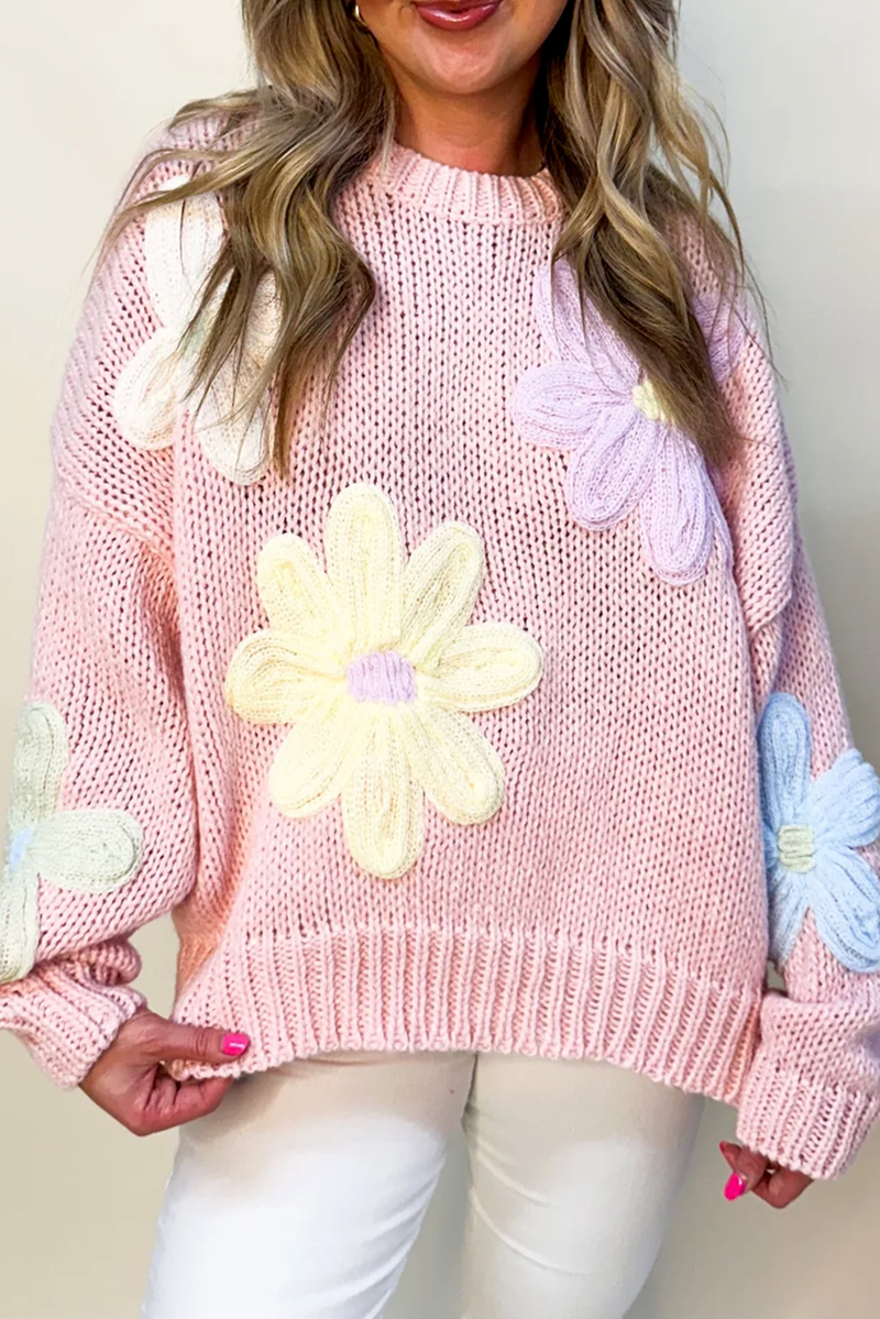 Maglione dal design curato