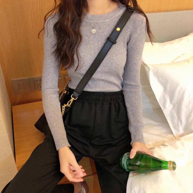 Maglione dal design curato