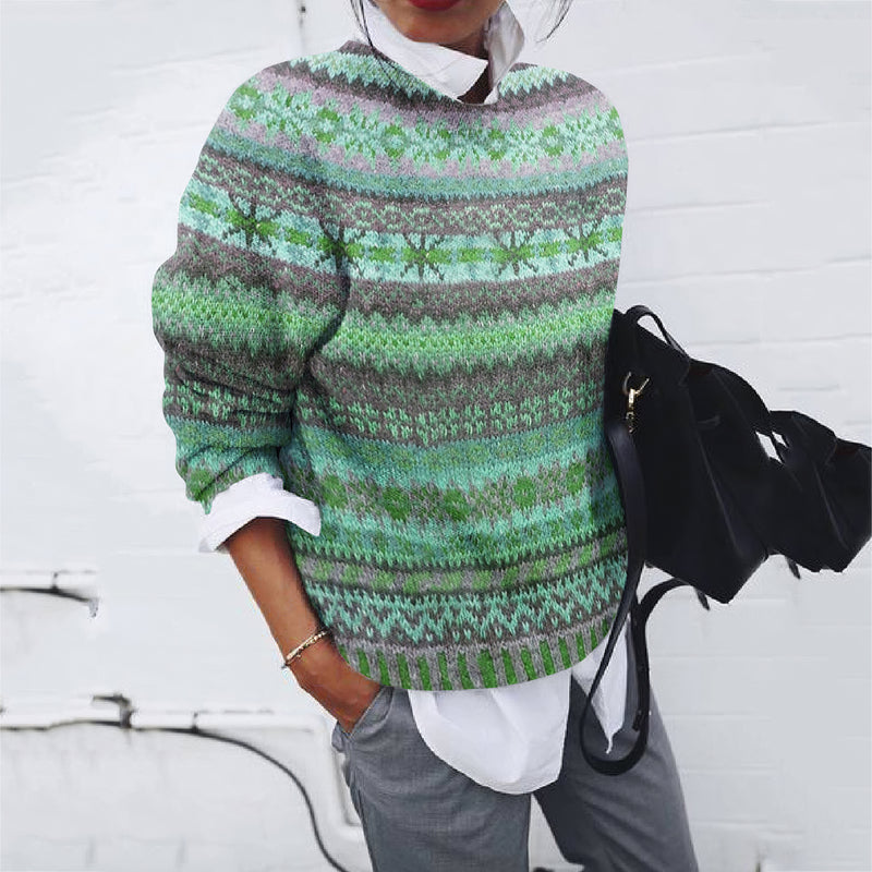 Maglione in stile vintage senza tempo