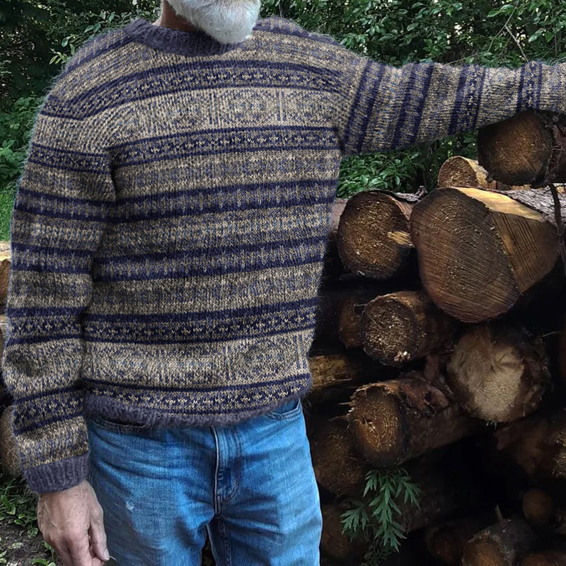 Maglione in stile vintage senza tempo