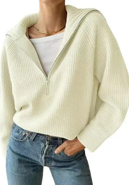 Maglione dal design curato