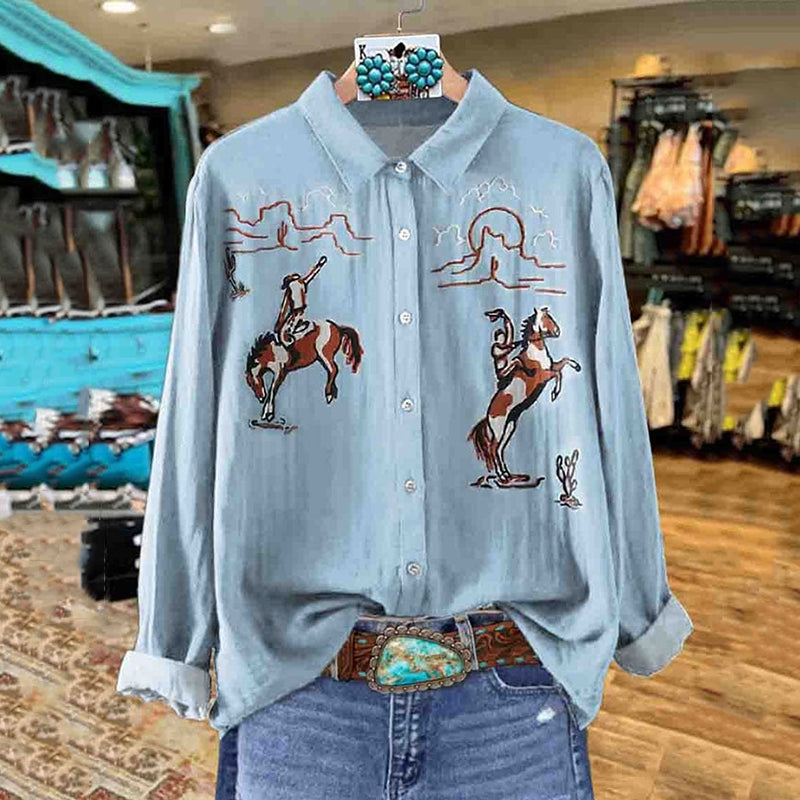 Camicia dal design curato