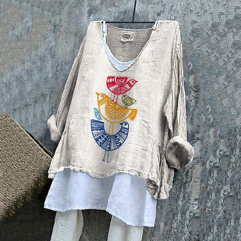 Camicia in stile vintage senza tempo