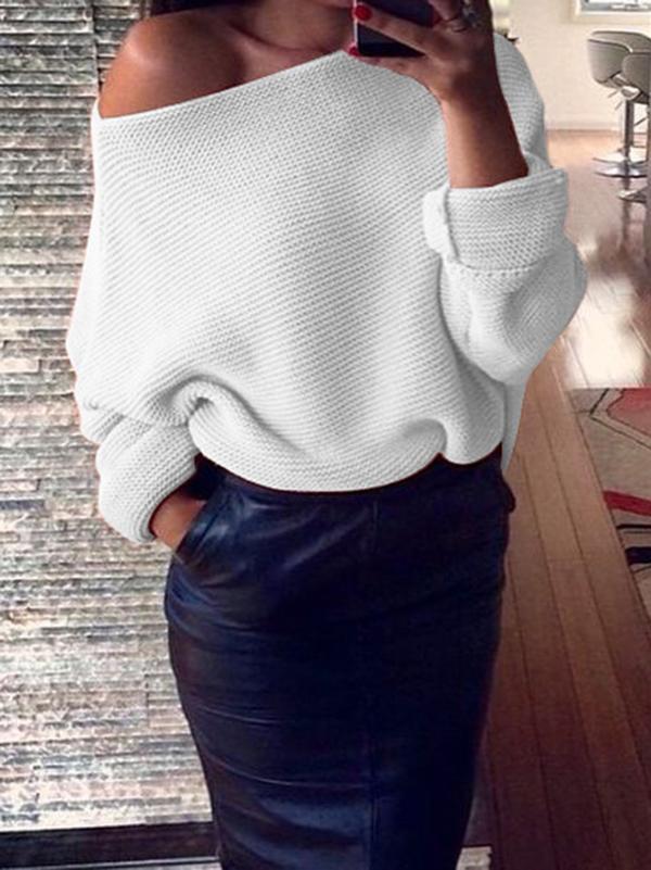 Maglione dal design curato
