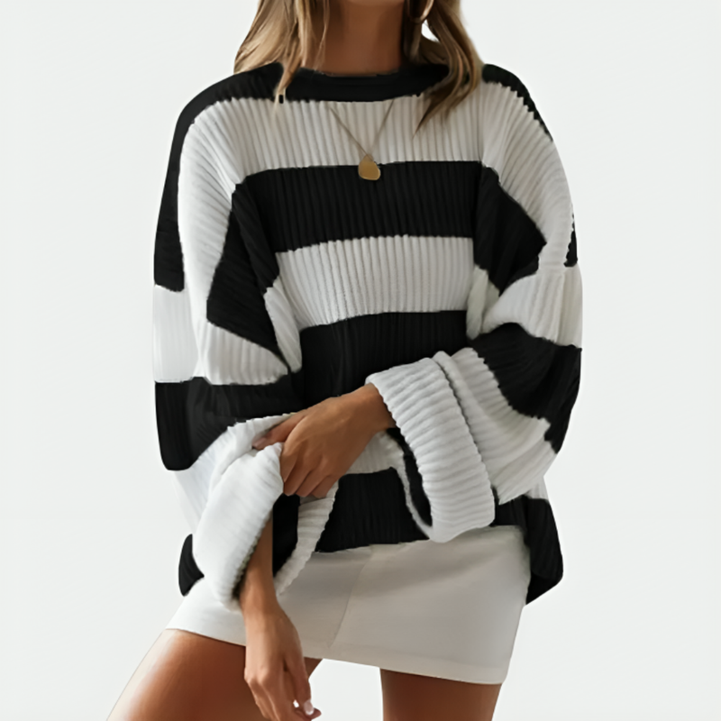 Maglione dal design curato