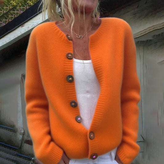 Women's Autumn And Winter Solid Color Sweater artswardrobe