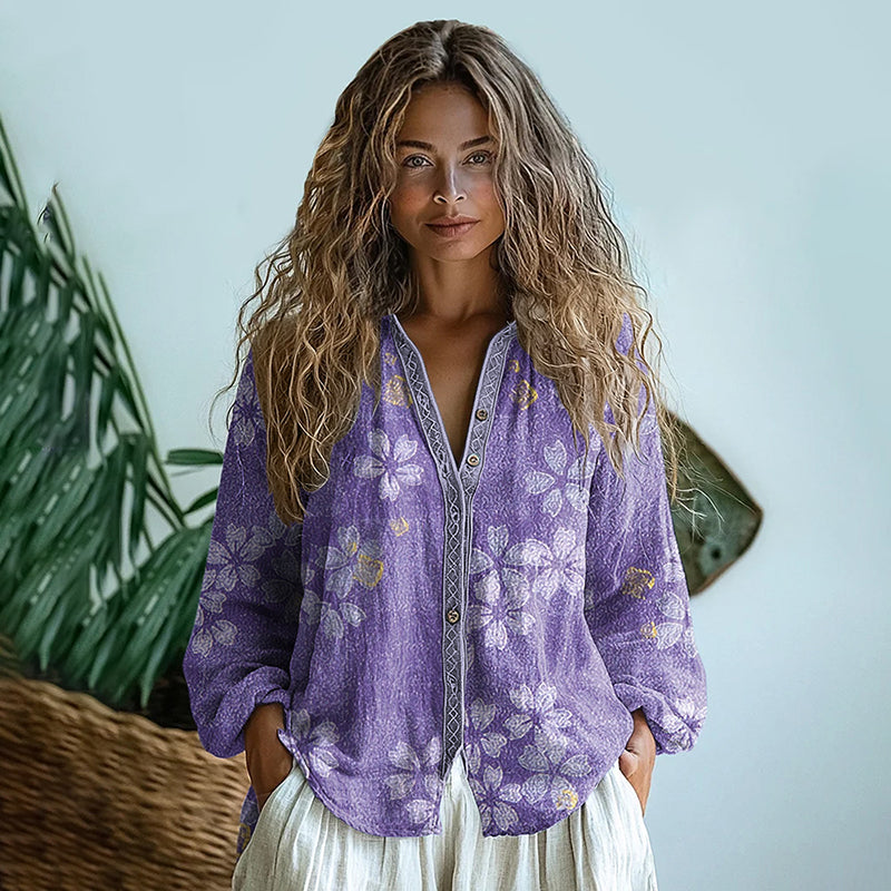 Camicia in stile vintage senza tempo