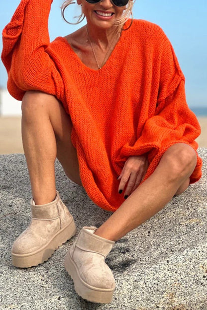 Maglione dal design curato