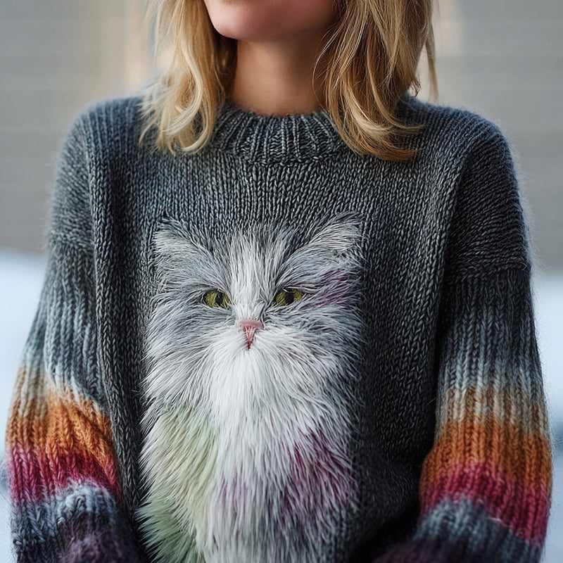 Maglione in stile vintage senza tempo