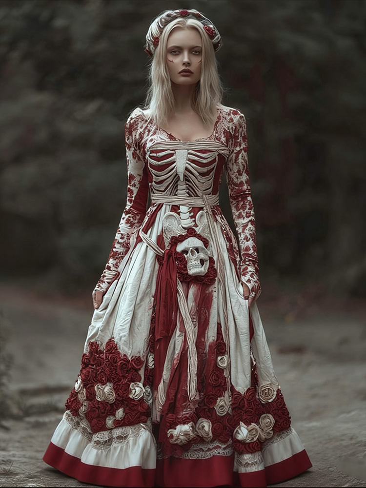 Vestito dal design curato