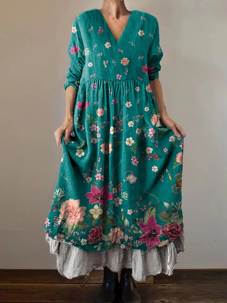 Vestito dal design curato