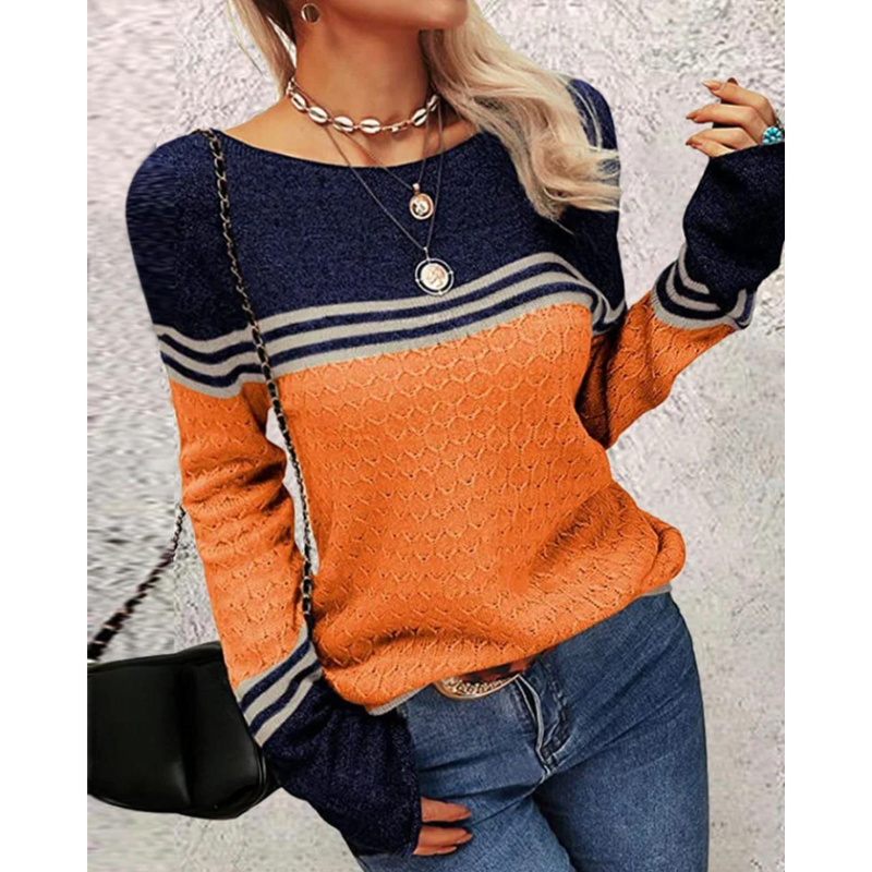 Maglione dal design curato
