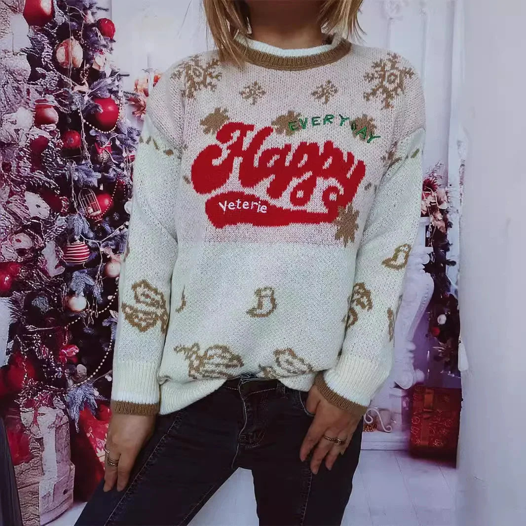 Edna® | Christmas sweater with snowflake print
