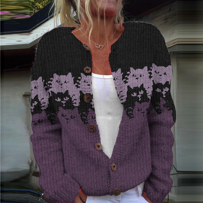 Cardigan dal design curato