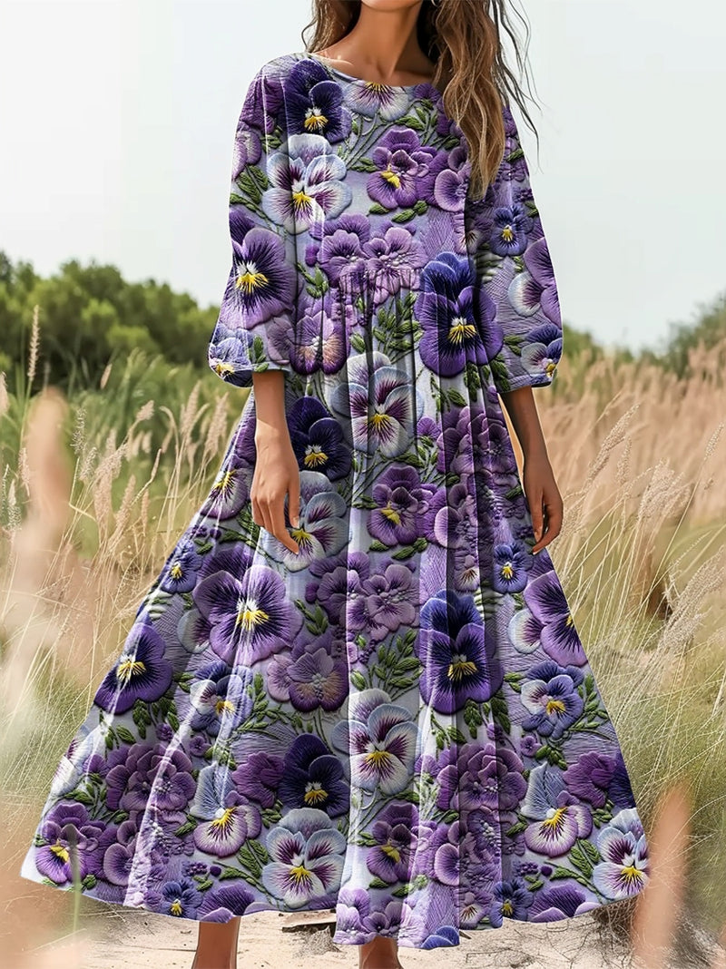 Vestito dal design curato