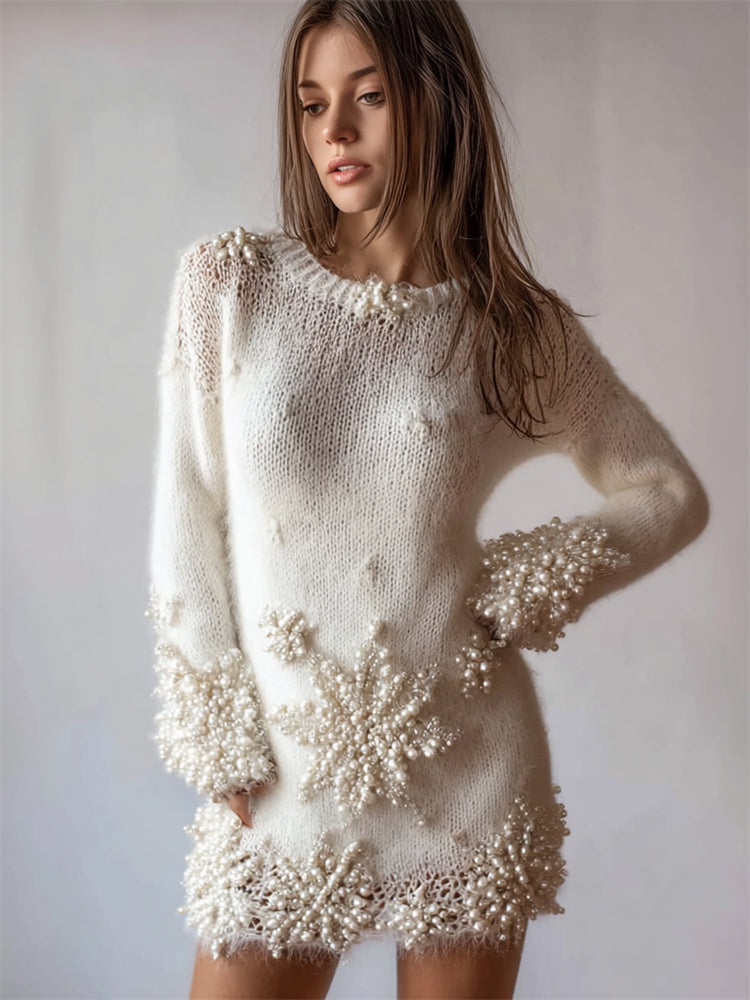 Maglione dal design curato