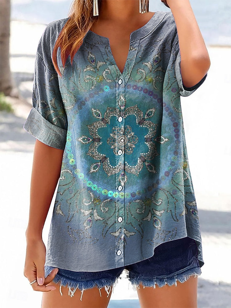 Camicia dal design curato