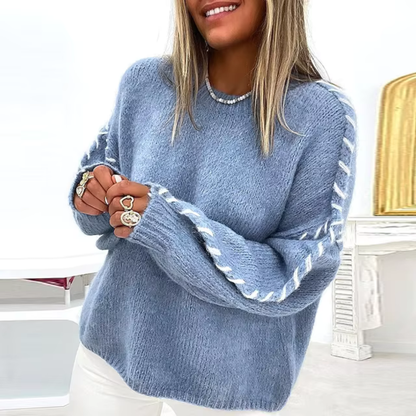 Maglione dal design curato
