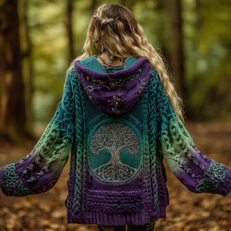 Cardigan dal design curato