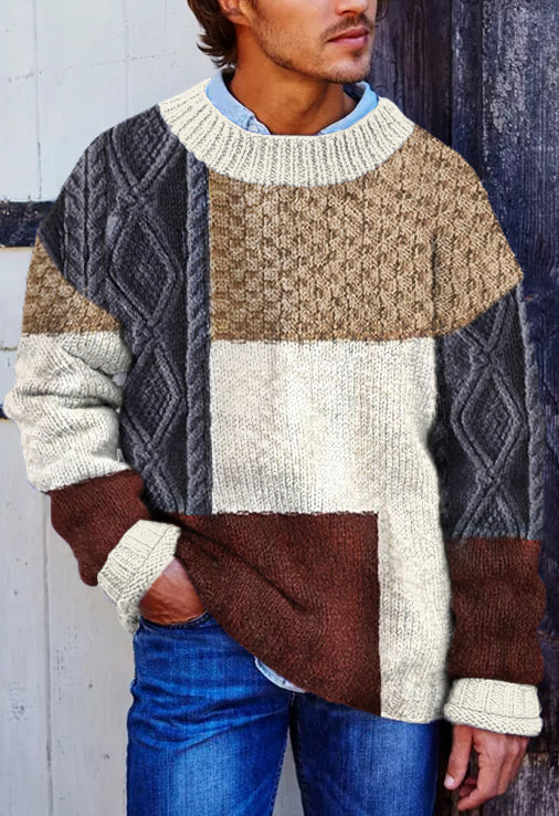 Maglione dal design curato