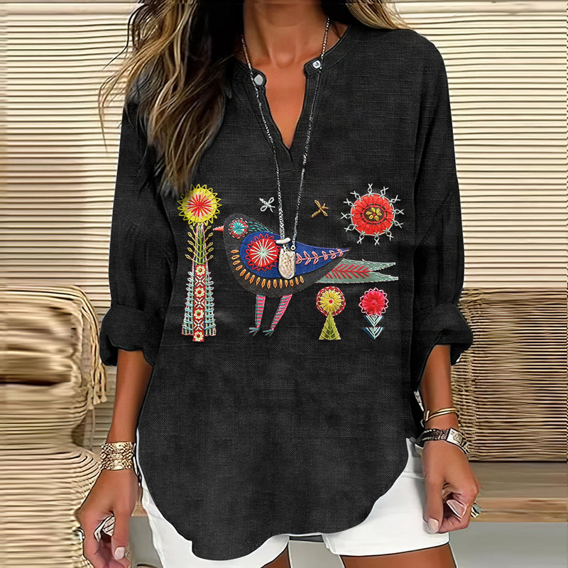 Camicia dal design curato