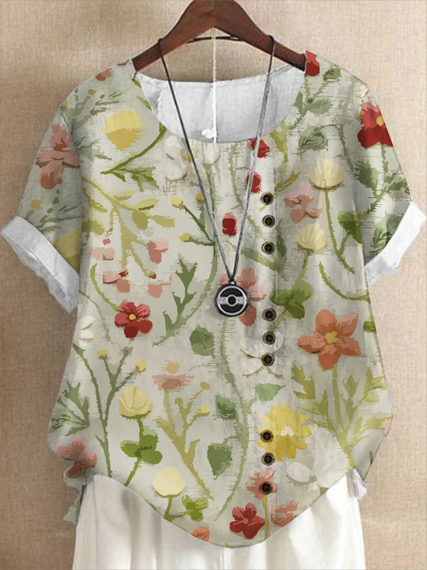 Camicetta dal design curato