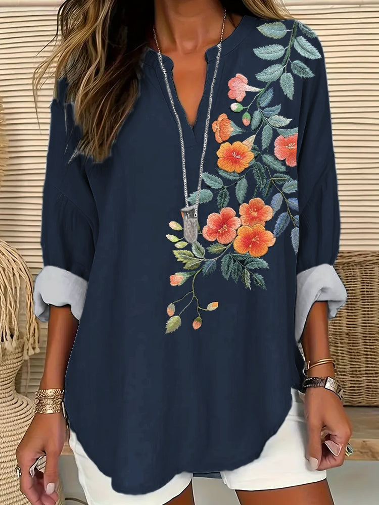 Camicia dal design curato