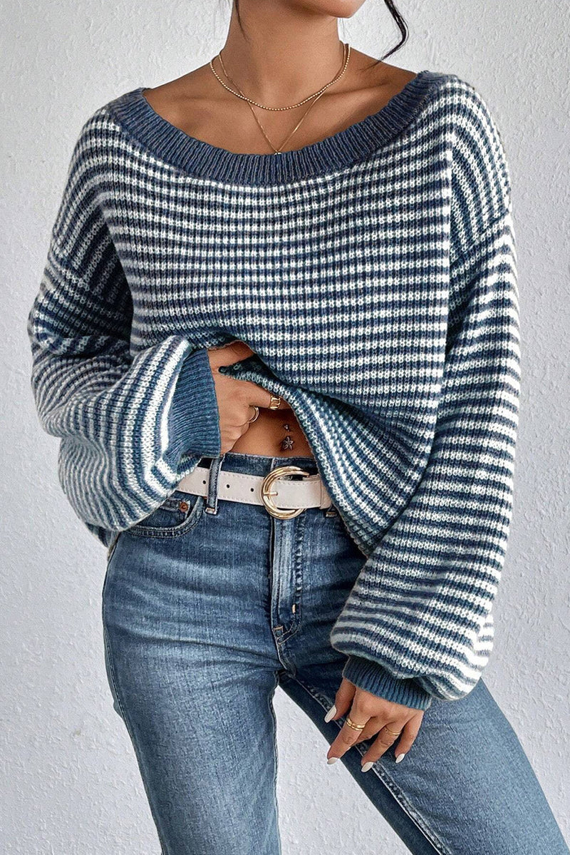 Maglione dal design curato
