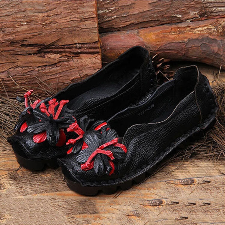 ER | Scarpe casual glamour con dettagli floreali
