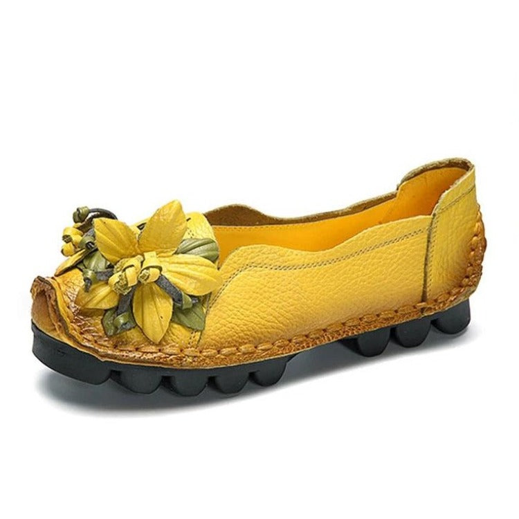 ER | Scarpe casual glamour con dettagli floreali