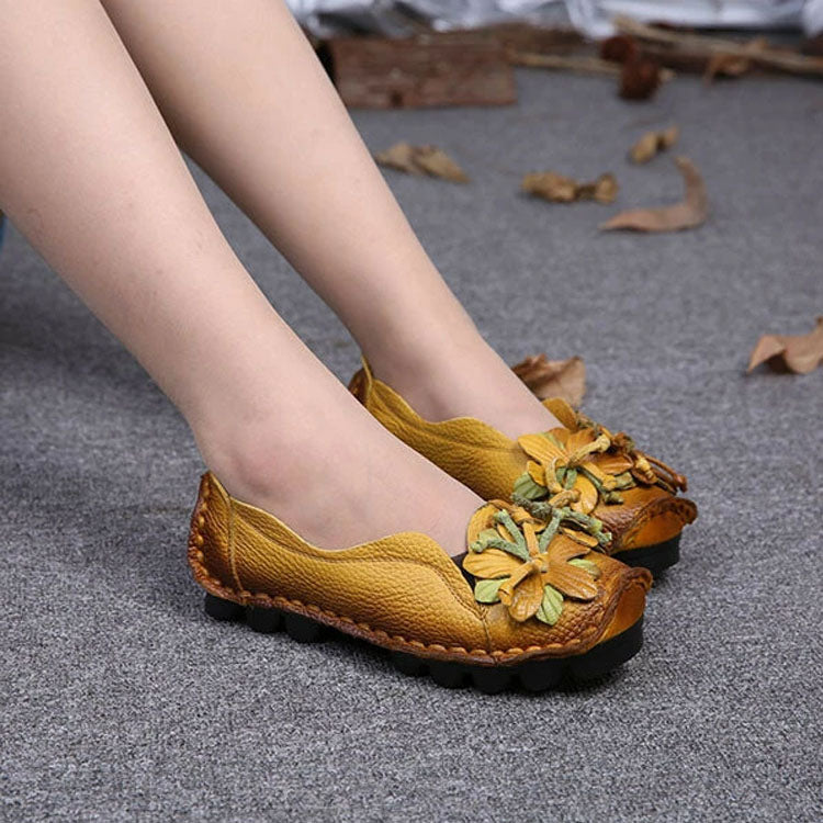 ER | Scarpe casual glamour con dettagli floreali