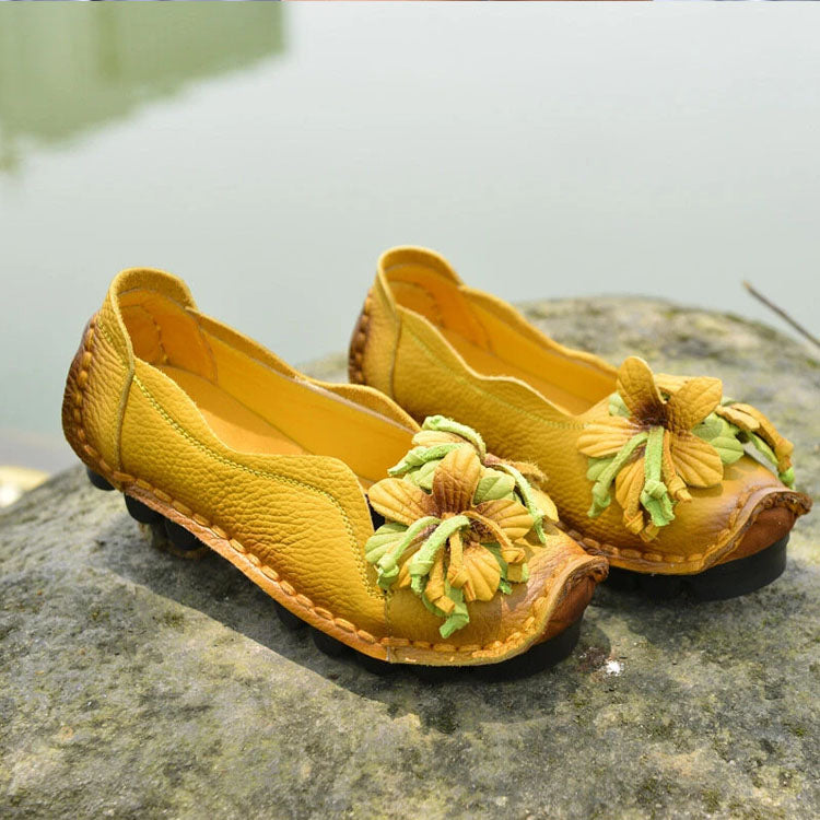 ER | Scarpe casual glamour con dettagli floreali