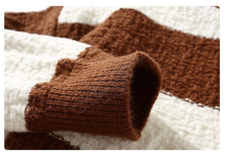 LP | Confortevole maglione largo a righe 2024