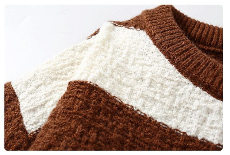 LP | Confortevole maglione largo a righe 2024