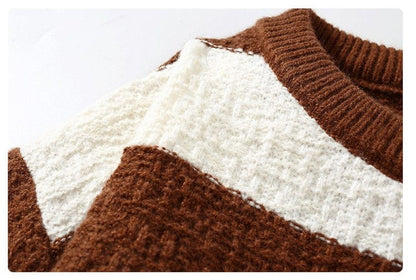 LP | Confortevole maglione largo a righe 2024